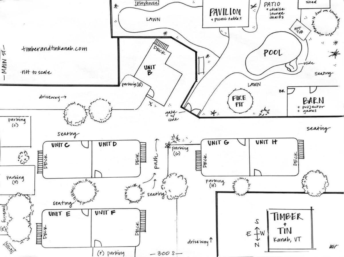 Timber & Tin F 2Bed 2Bath W Pool & Rooftop Deck Канаб Экстерьер фото